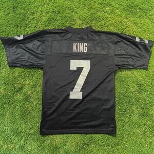 NFL Pro Line Marquette King #7 NFL Oakland Raiders Black Home Jersey Men’s Small